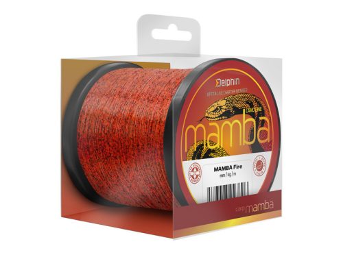 Delphin MAMBA Carp / Fire 0,26mm 5,2kg 300m