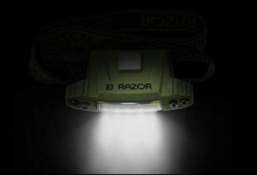 Delphin RAZOR USB UC fejlámpa 2W/500mAh
