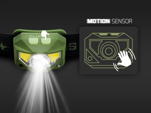 Delphin LUMIS fejlámpa 3W/220lm/1000mAh