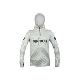 Delphin UV ARMOR 50+ Kapucnis hosszúujjú póló Olive