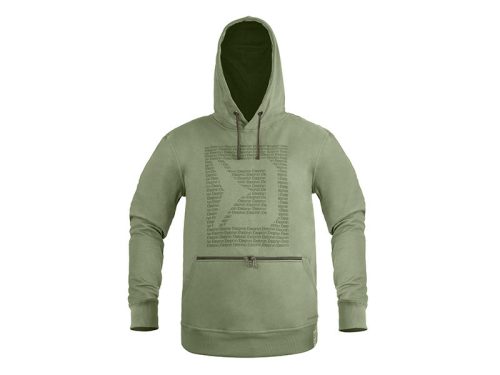 Delphin LOGOS kapucnis pulóver XL