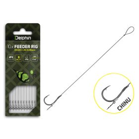 Delphin Braided Sting Feeder Rig - Chinu / 10db