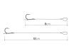 Delphin Braided Sting Feeder Rig - Chinu / 10db