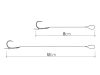 Delphin Braided Sting Feeder Rig - Turner / 10db
