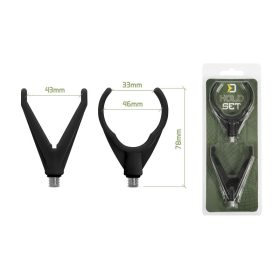 Delphin HoldSET bottartó készlet / fekete