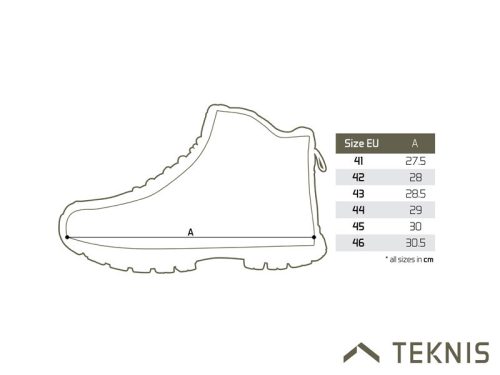 Ixtera TEKNIS magas szárú vízálló bakancs