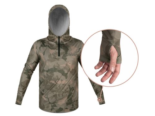 Delphin UV ARMOR 50+ Kapucnis hosszúujjú póló Banx