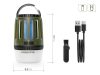 Delphin MOSKYTO kemping lámpa 3W/2600mAh