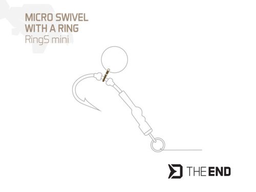 The END RingS mini mikro forgó karikával / 10db #13