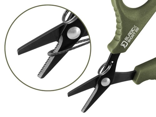 Delphin BladeX Short SS fogazott horgászolló 9,5 cm
