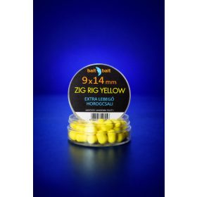Zig Rig Csalik Extra Lebegő Horogcsali 9*14mm Yellow