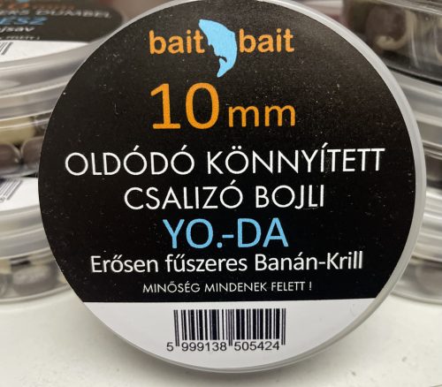 Bait Bait Yoda Balanszírozott Oldódó csali 10mm-40g