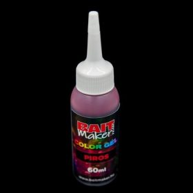 Bait Maker  COLOR GÉL PIROS 60 ML