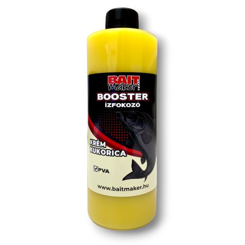 BAIT MAKER BOOSTER ÍZFOKOZÓ KRÉM KUKORICA 500 ML