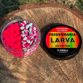   Feedermánia Larva Air Wafters Two Tone XS - Strawberry Ice Cream XS