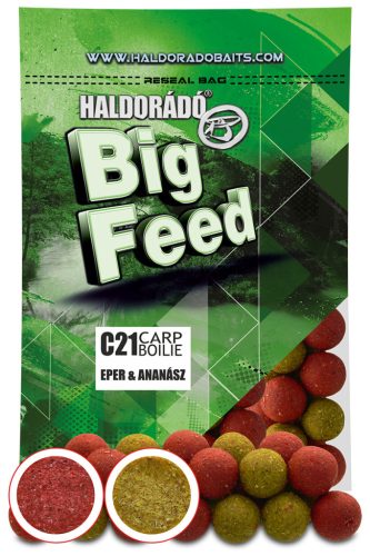 Haldorádó Big Feed - C21 Boilie - Eper & Ananász