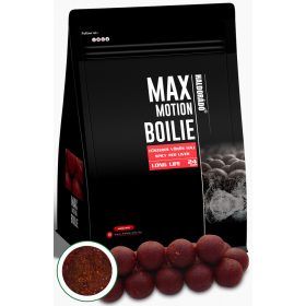   HALDORÁDÓ MAX MOTION Boilie Long Life 24 mm - Fűszeres Vörös Máj