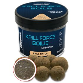   Haldorádó KRILL FORCE Boilie Hard Hook Wafter 16, 20 mm - Krill Natur 70g