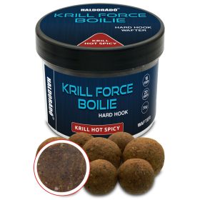   Haldorádó KRILL FORCE Boilie Hard Hook Wafter 16, 20 mm - Krill Hot Spicy 70g