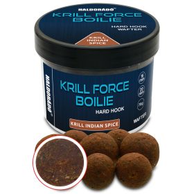   Haldorádó KRILL FORCE Boilie Hard Hook Wafter 16, 20 mm - Krill Indian Spice 70g