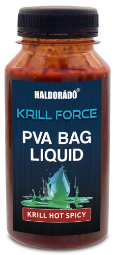 Haldorádó KRILL FORCE PVA Bag Liquid - Krill Hot Spicy 180ml