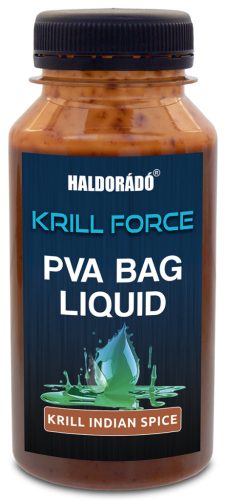 Haldorádó KRILL FORCE PVA Bag Liquid - Krill Indian Spice 180ml