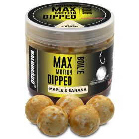 Haldorádó MAX MOTION Boilie Dipped 20 mm - Juhar & Banán