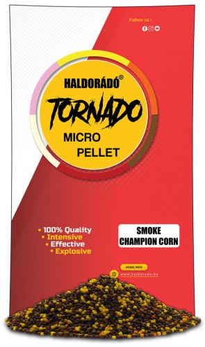 Haldorádó Tornado Smoke Micro Pellet - Champion Corn 400g