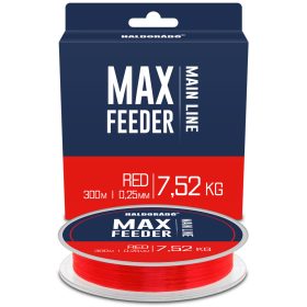 Haldorádó MAX Feeder Red 0,25mm / 300m - 7,52 kg