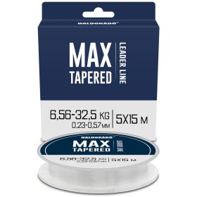   Haldorádó MAX TAPERED Leader 5x15 m - 0,23-0,57 mm dobóelőke