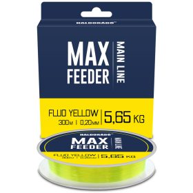 Haldorádó MAX Feeder Fluo Yellow 0,20mm / 300m - 5,65 kg