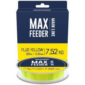 Haldorádó MAX Feeder Fluo Yellow 0,25mm / 300m - 7,52 kg