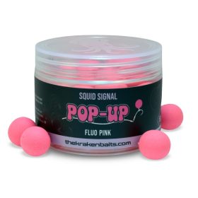 Kraken Baits Squid Signal Fluo Pink Pop-Ups