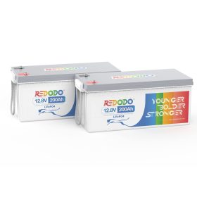 Redodo LiFePO4 12V 200Ah 2,56kWh akkumulátor