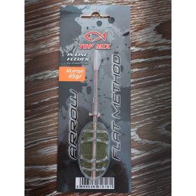 TOP MIX Arrow Flat method feeder kosár - XL 45g