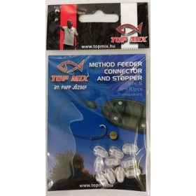 TOP MIX Method Feeder gyorskapocs, fluo clear