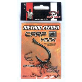 TOP MIX Method Feeder Carp Hook Barbless #6
