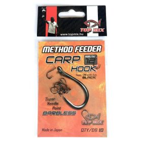 TOP MIX Method Feeder Carp Hook Barbless #14