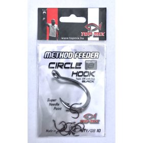 Top Mix Method feeder Circle hook #8