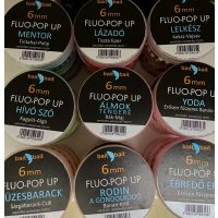 6mm-es Fluo Popup bojlik 